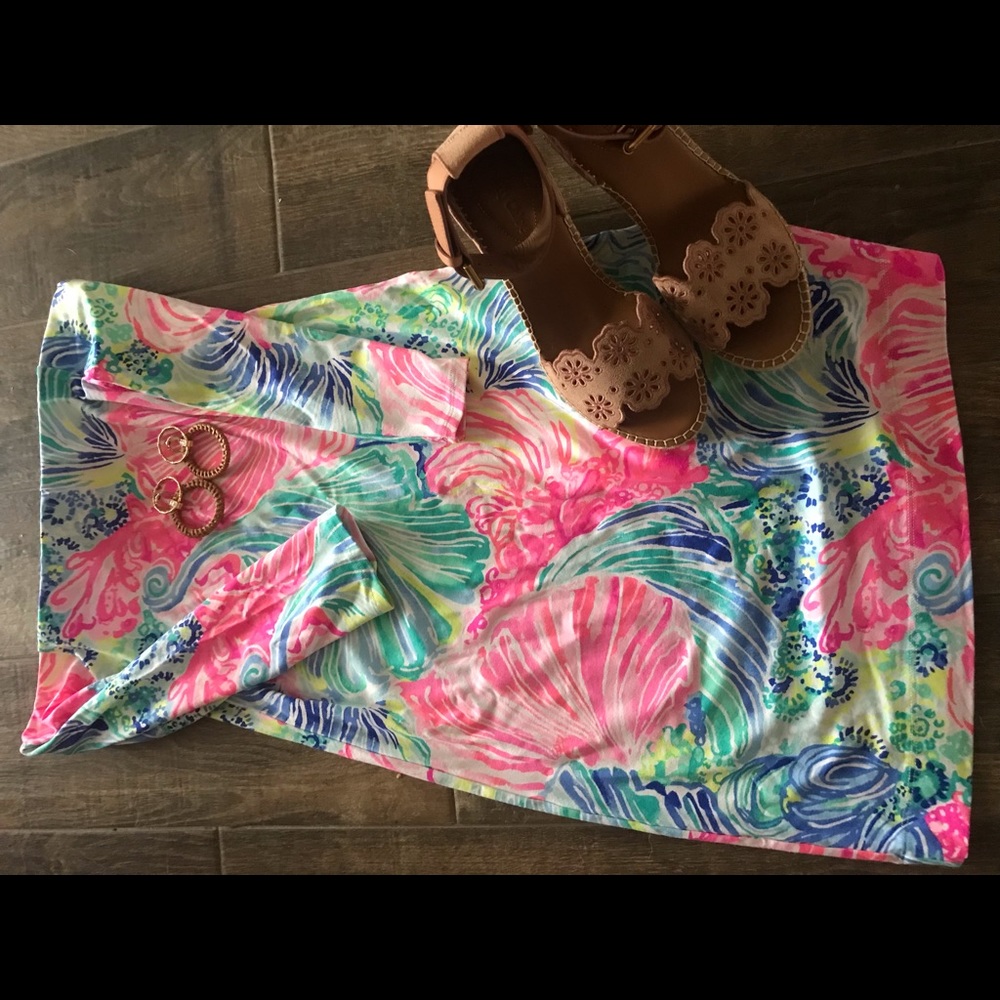 Lilly Pulitzer- NWOT Laurana off shoulder dress
